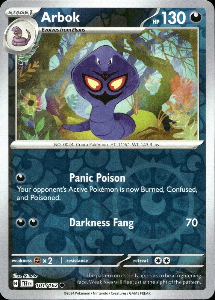Arbok - SV05 101/162