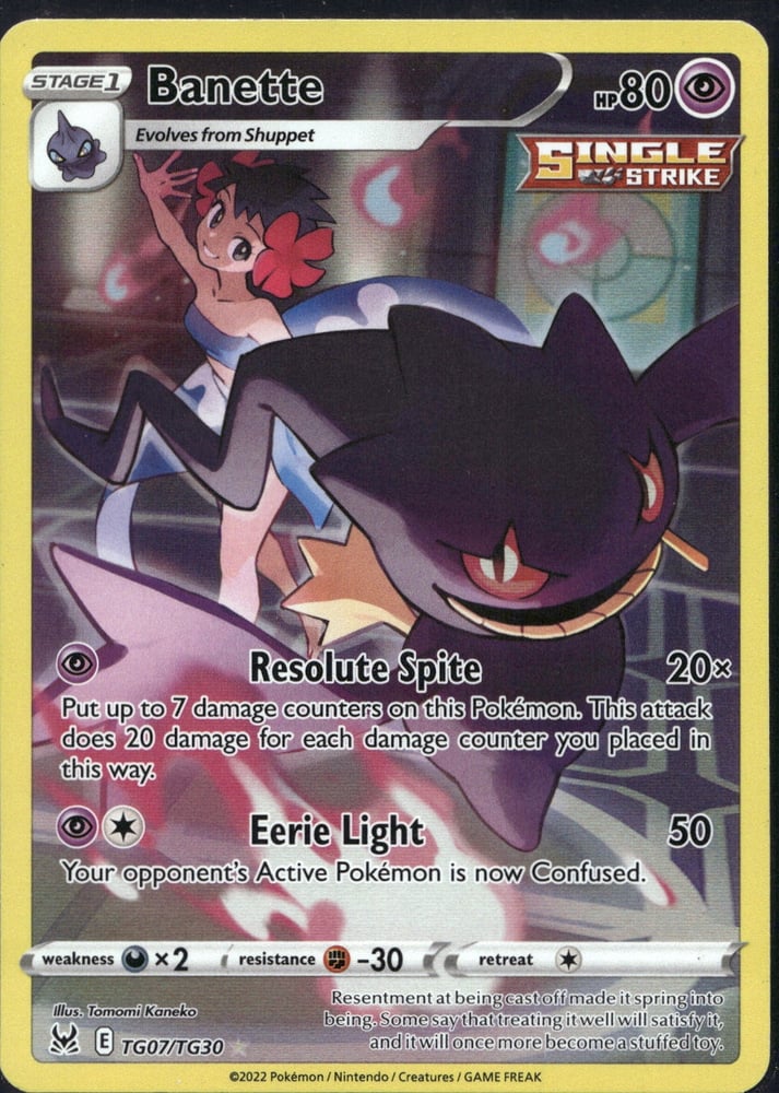 Banette - SWSH11TG TG07/30