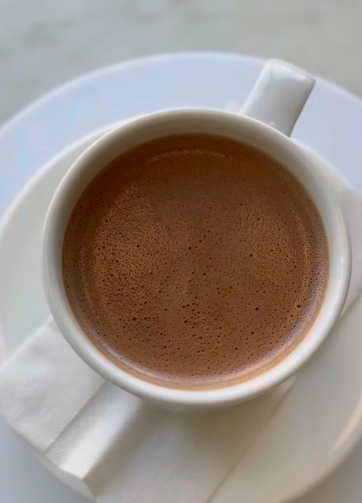 Peppermint Hot Chocolate