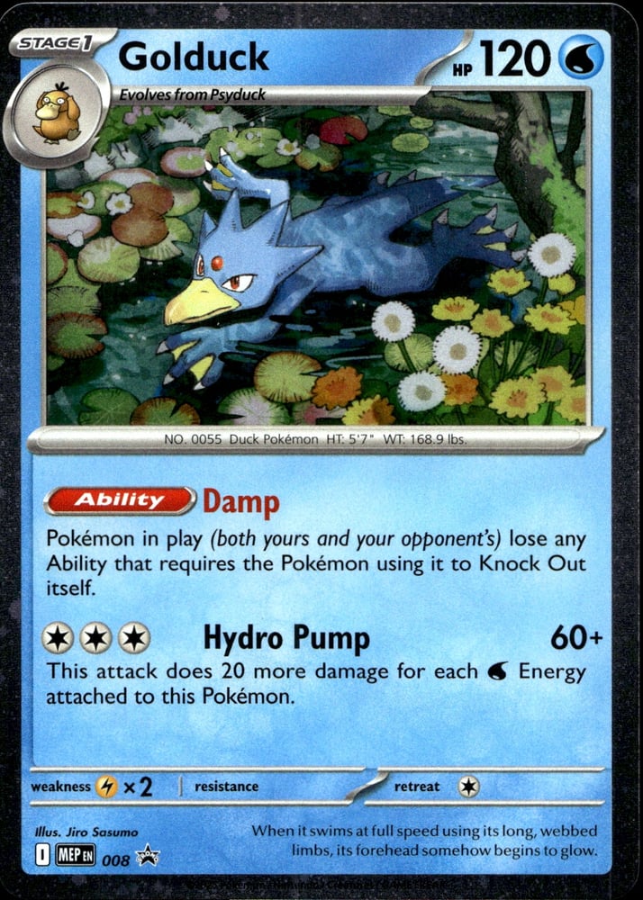 Golduck - MEP 8