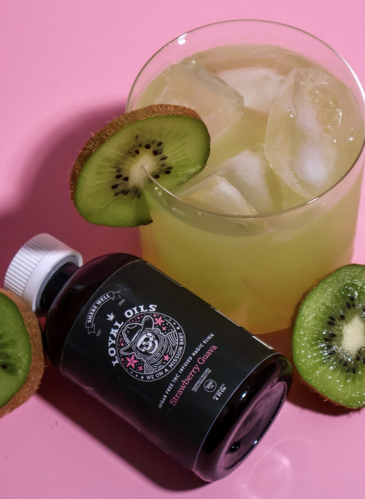 Loyal Oil Cannabis Syrup 200mg - Strawberry Guava