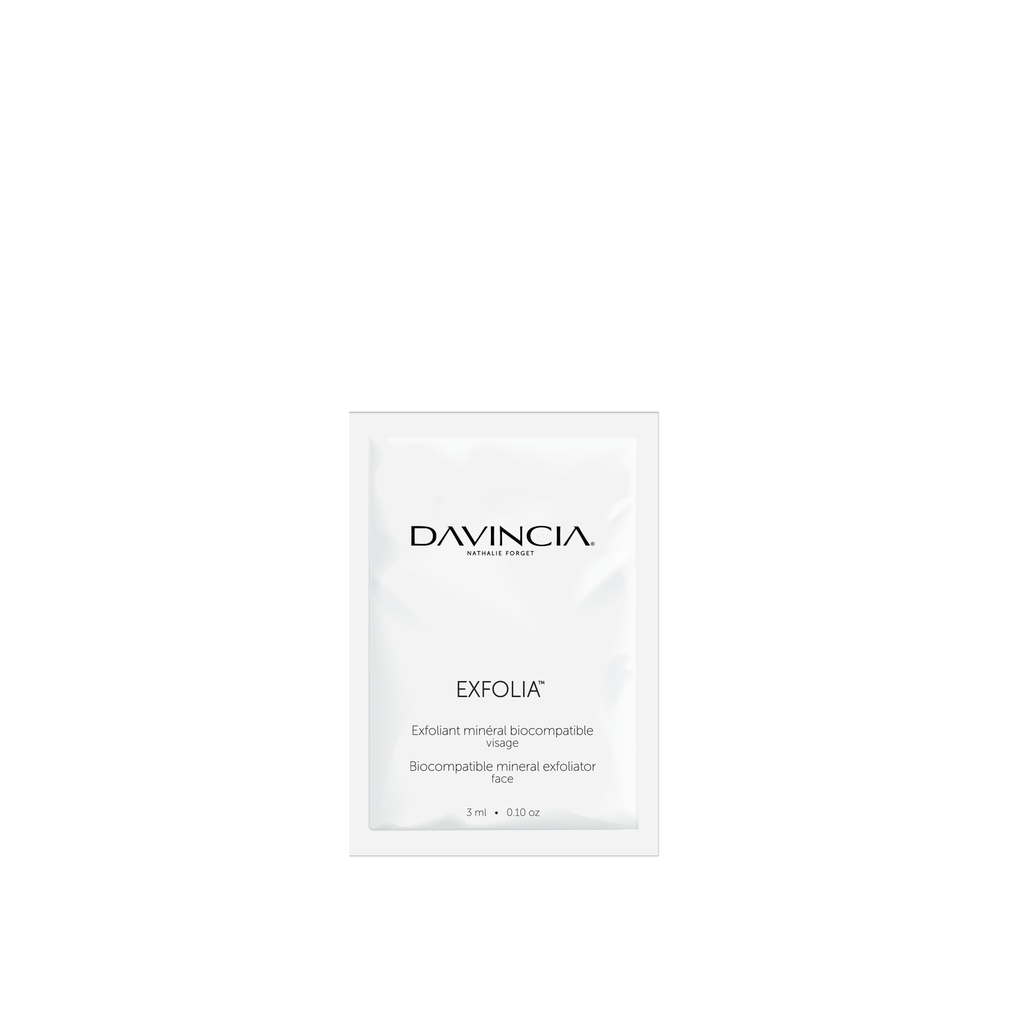 Davincia - EXFOLIA™ - Exfoliant minéral biocompatible | unidose