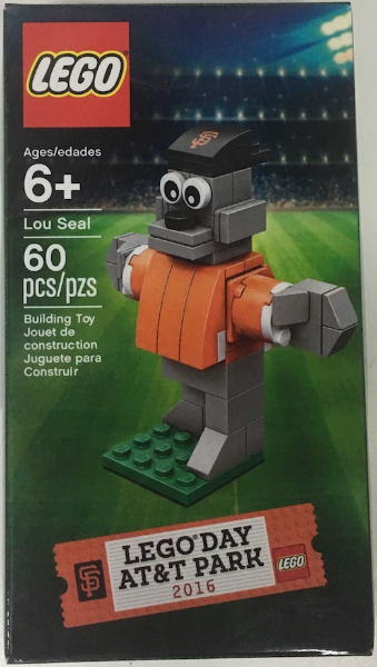 Giants-2 Lou Seal LEGO Day AT&T Park 2016