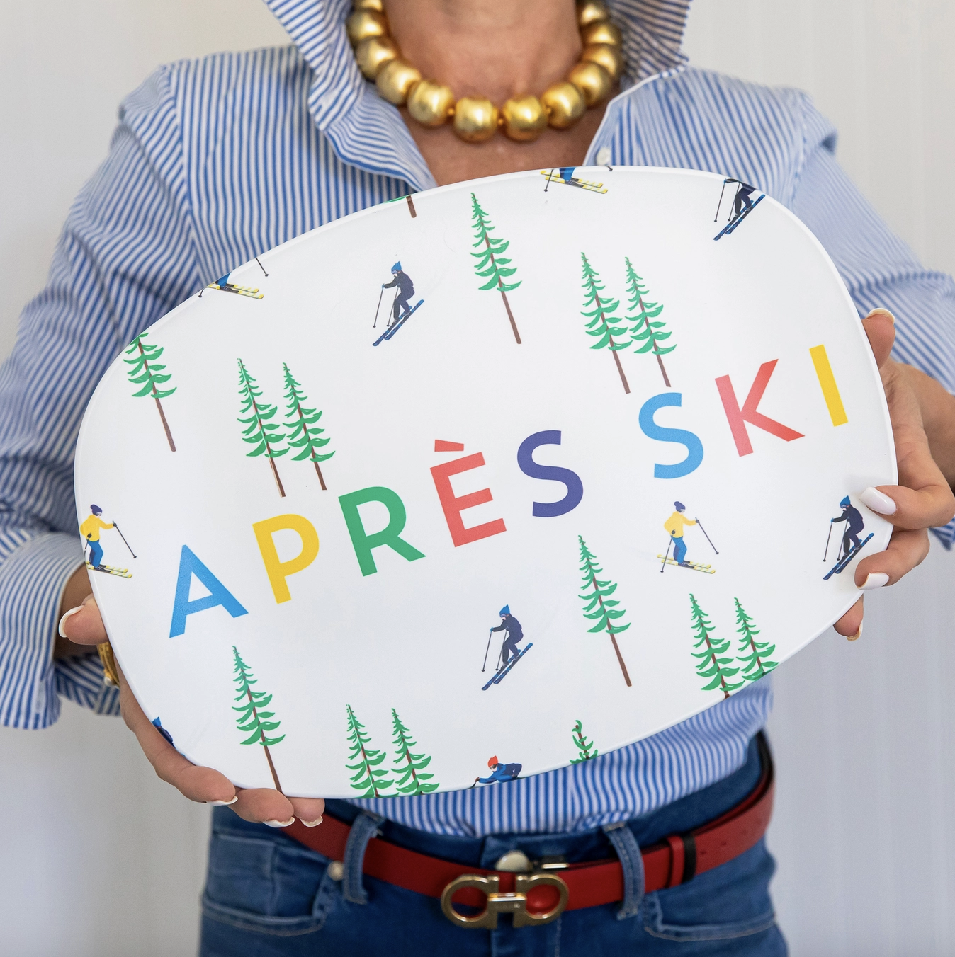 Apres Ski Serving Platter