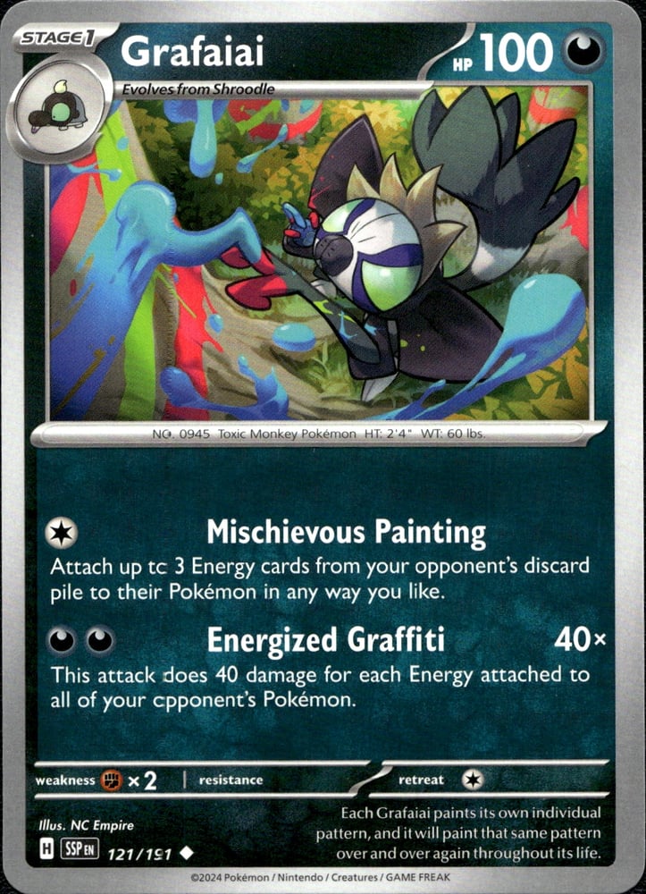 Grafaiai - SV08 121/191