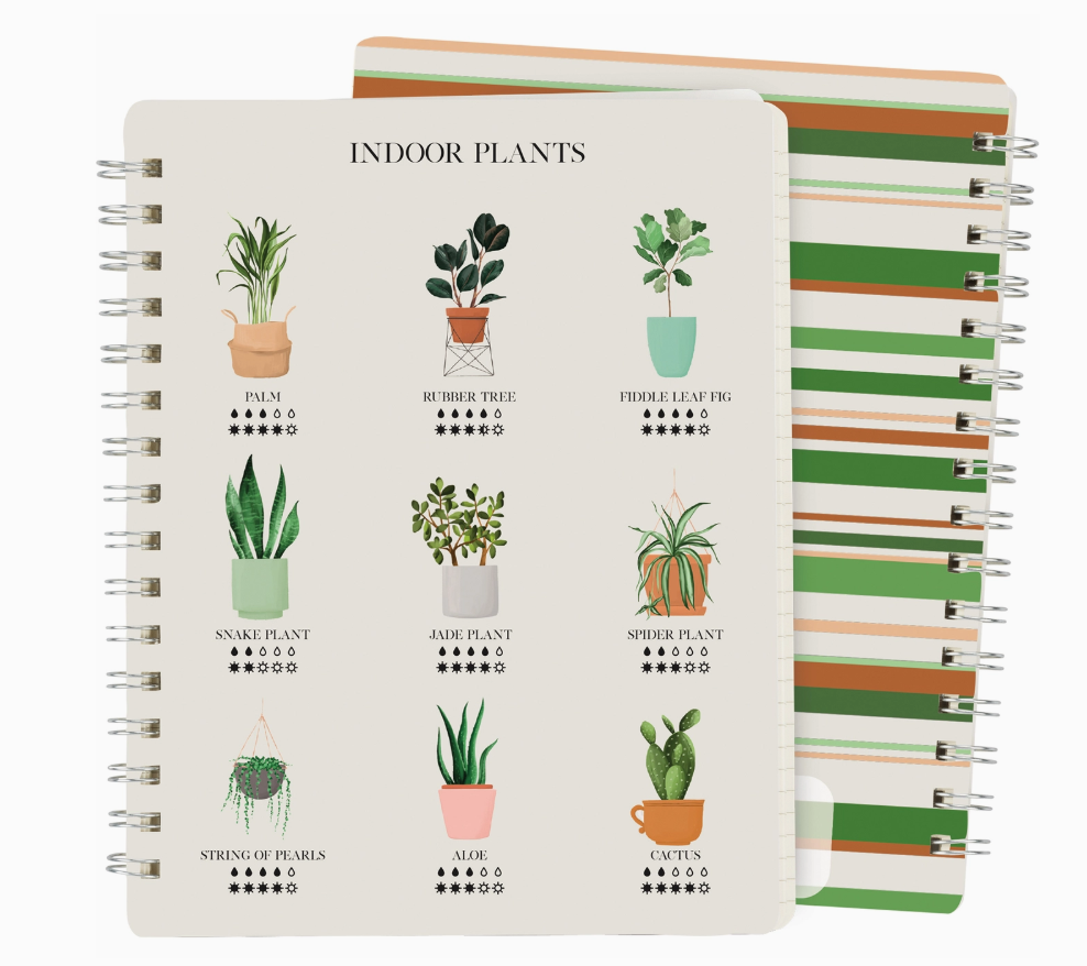 Indoor Plants Spiral Notebook