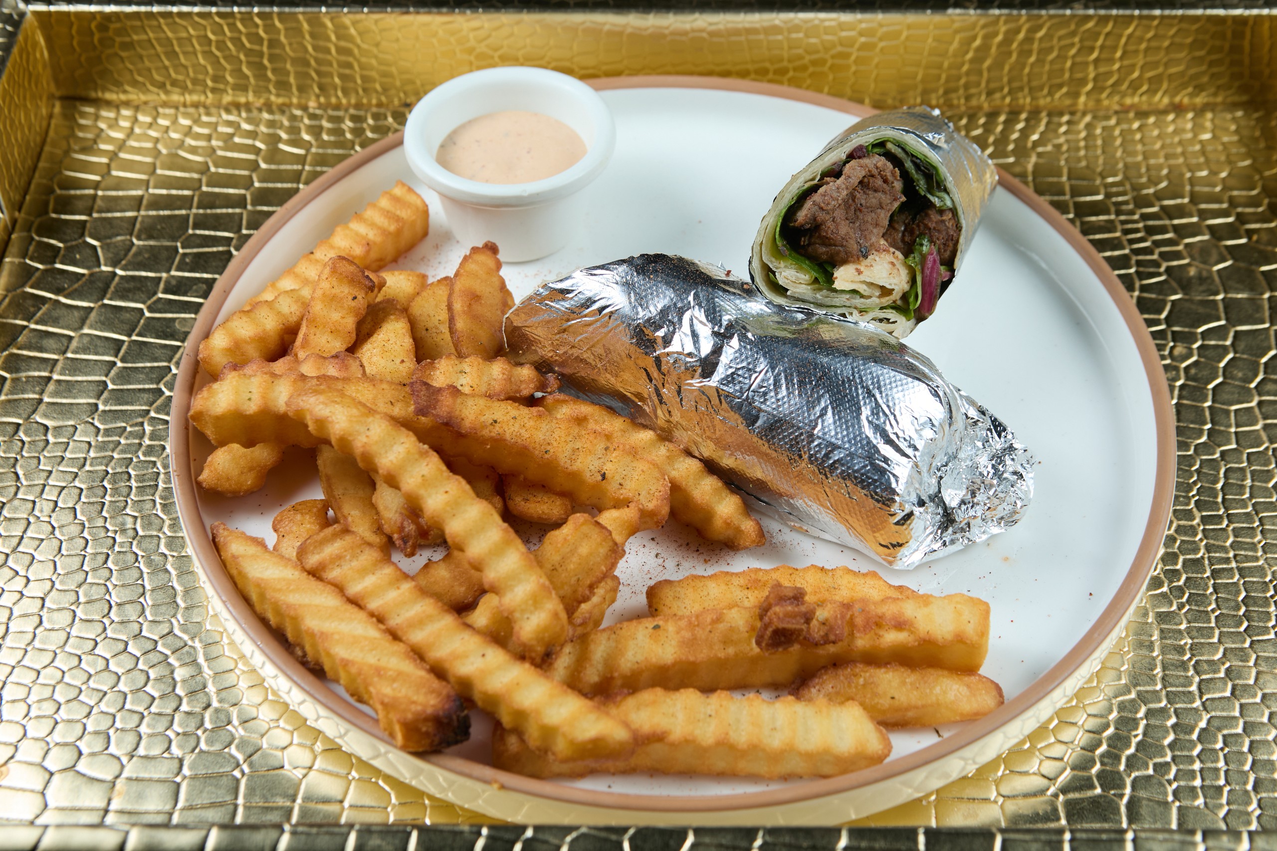 Lamb Kebab Wrap