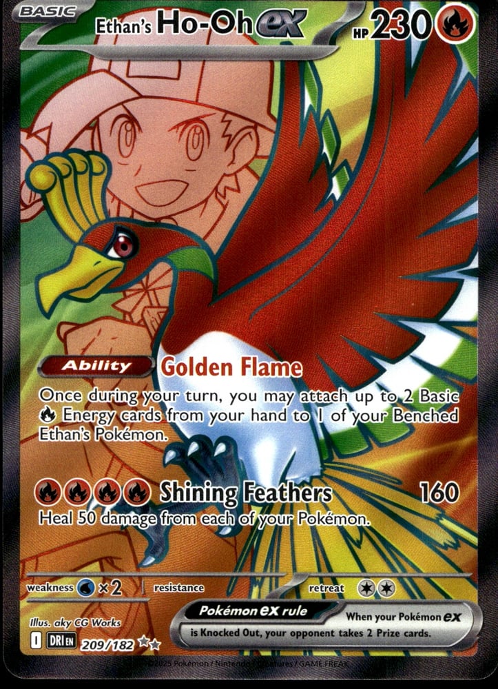 Ethan's Ho-Oh ex - SV10 209/182