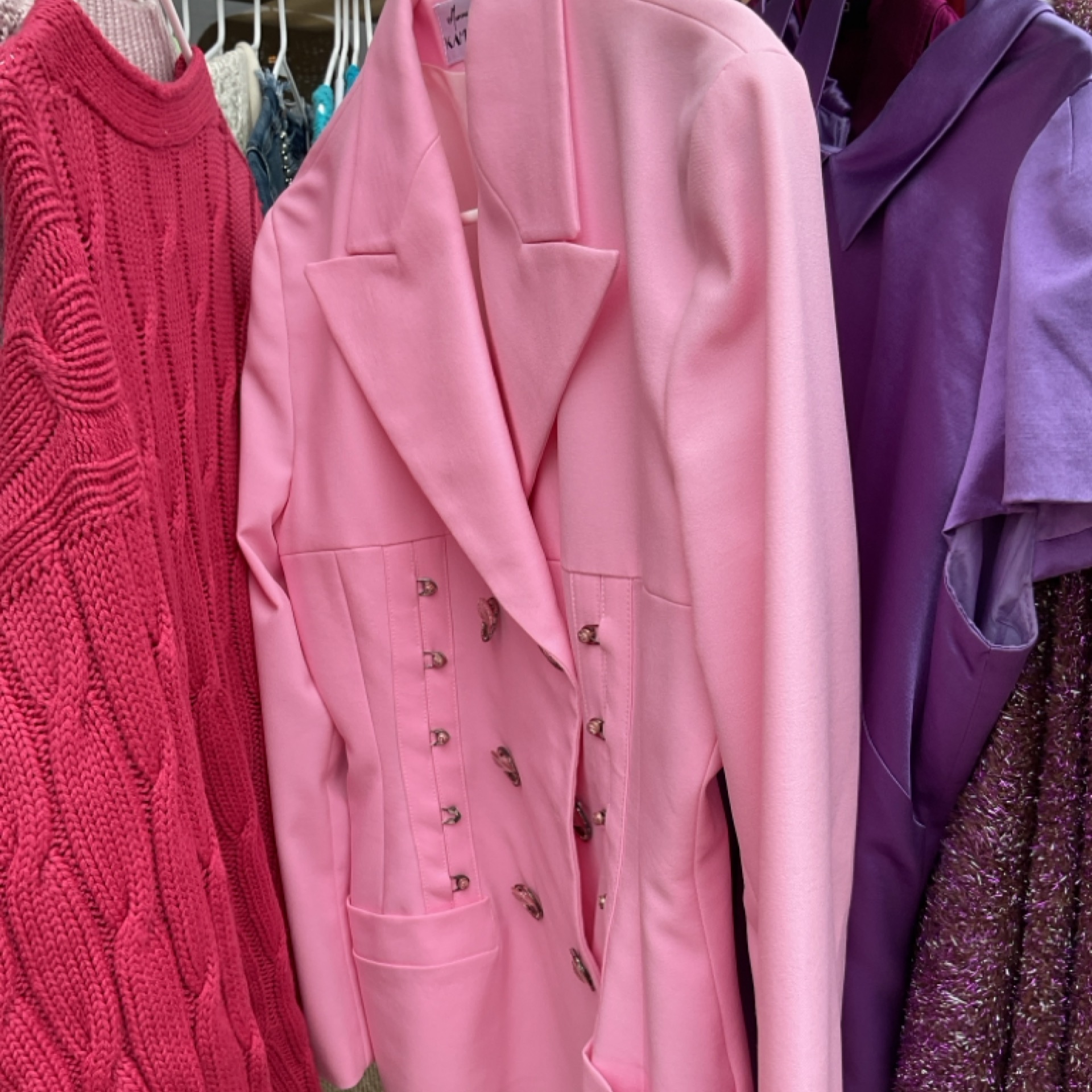 Pink Blazer