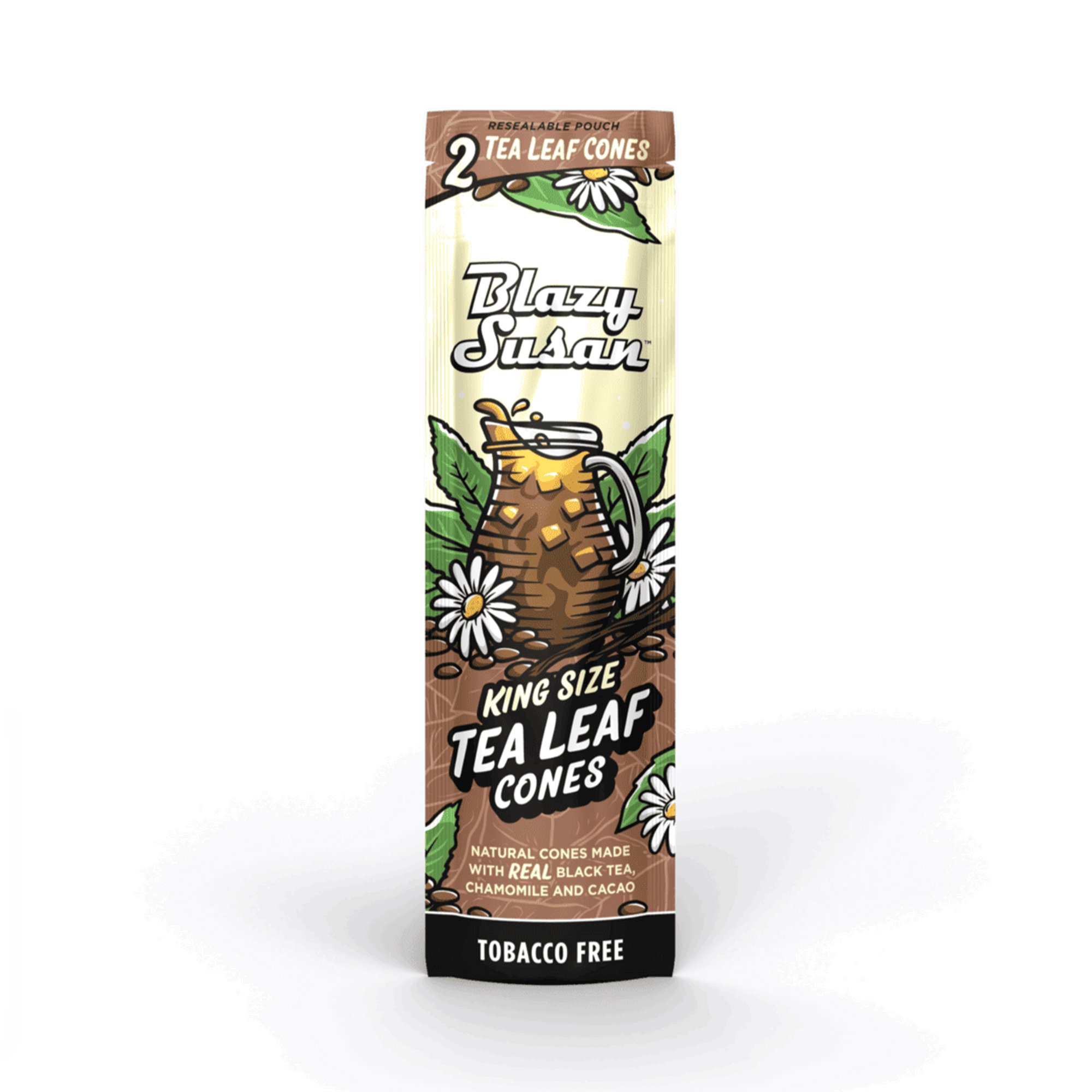 Blazy Susan Tea Leaf Cones King Size 2pc
