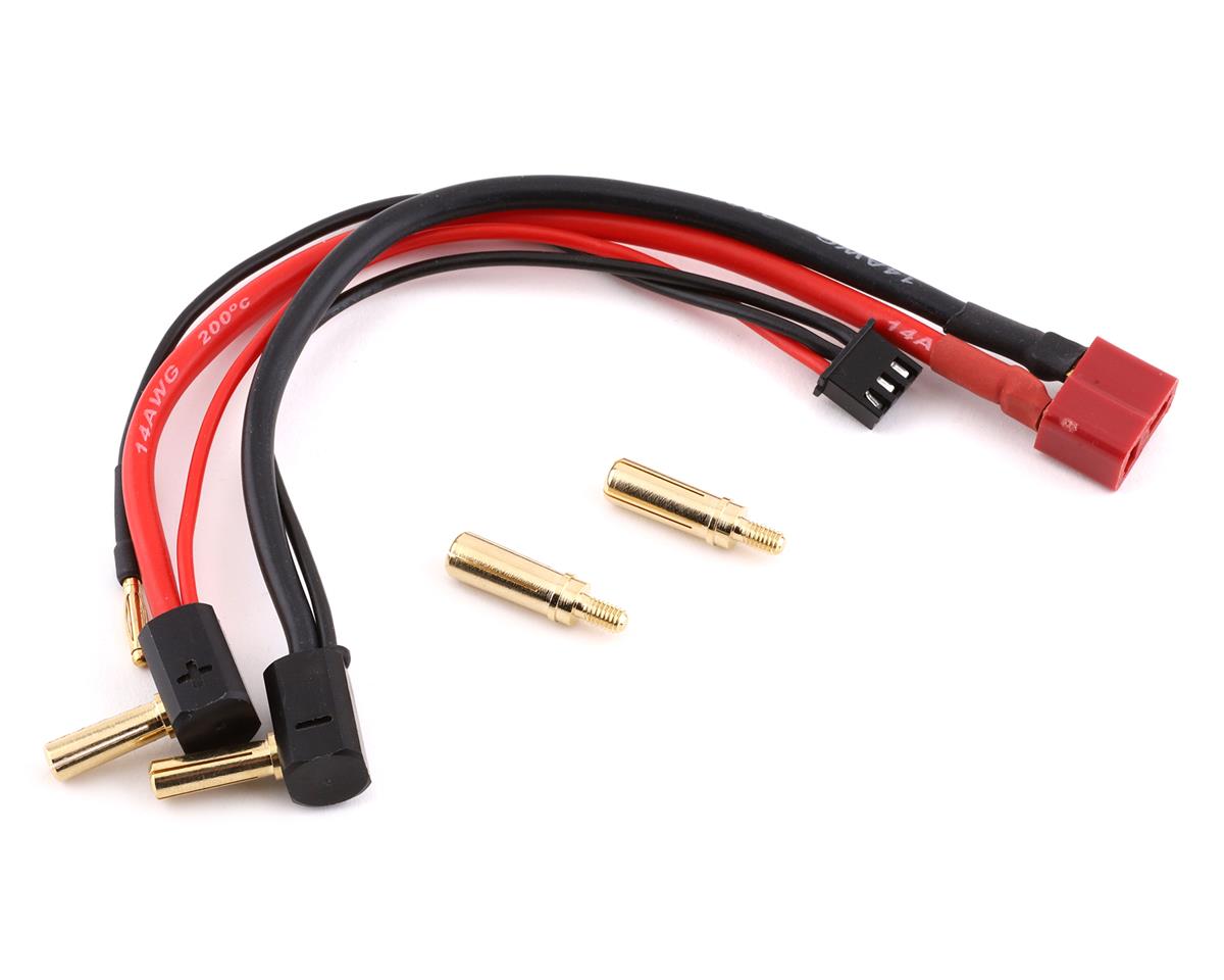 4 & 5mm Angle Type 2S LiPo Battery Wire W/ T Plug