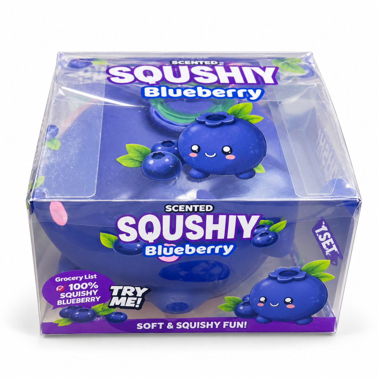Jumbo Scented Blueberry Squishy Toy