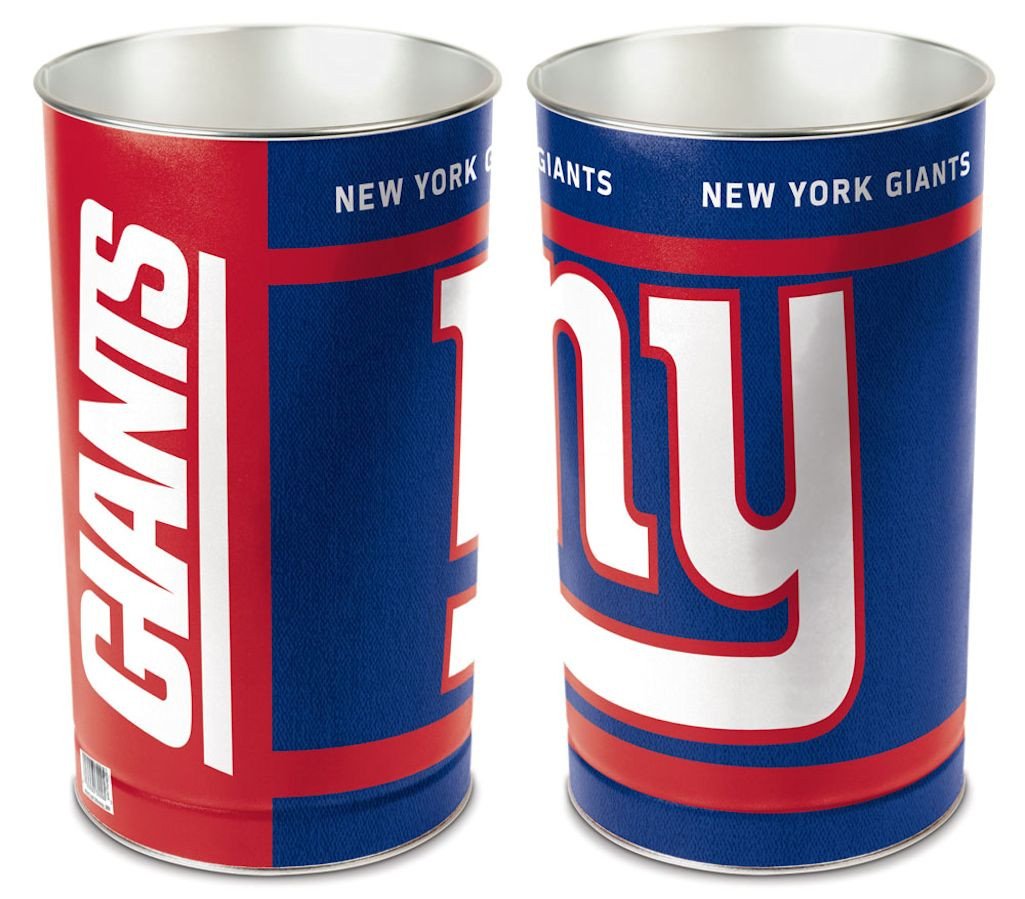 New York Giants Wastebasket 15"