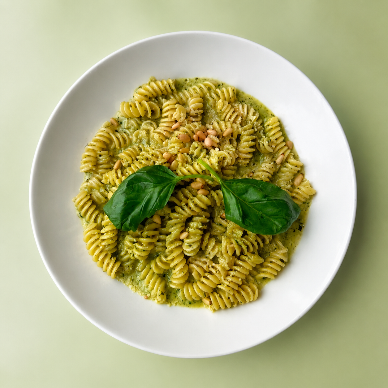 Fusilli Genovese Pasta