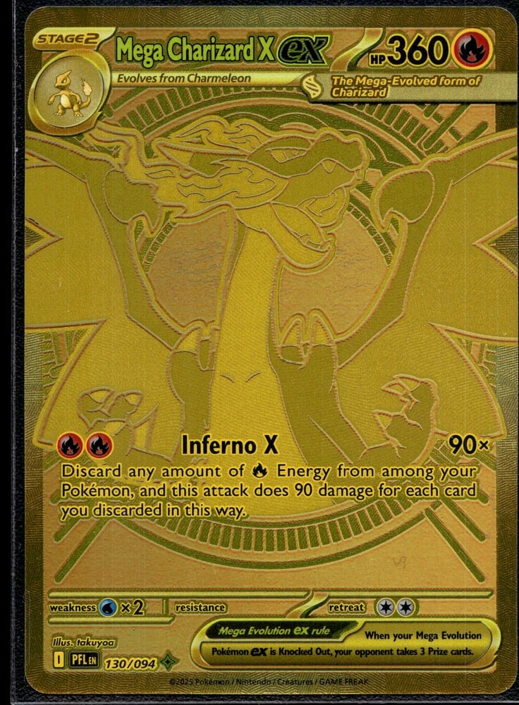 Mega Charizard X ex - ME02 130/94