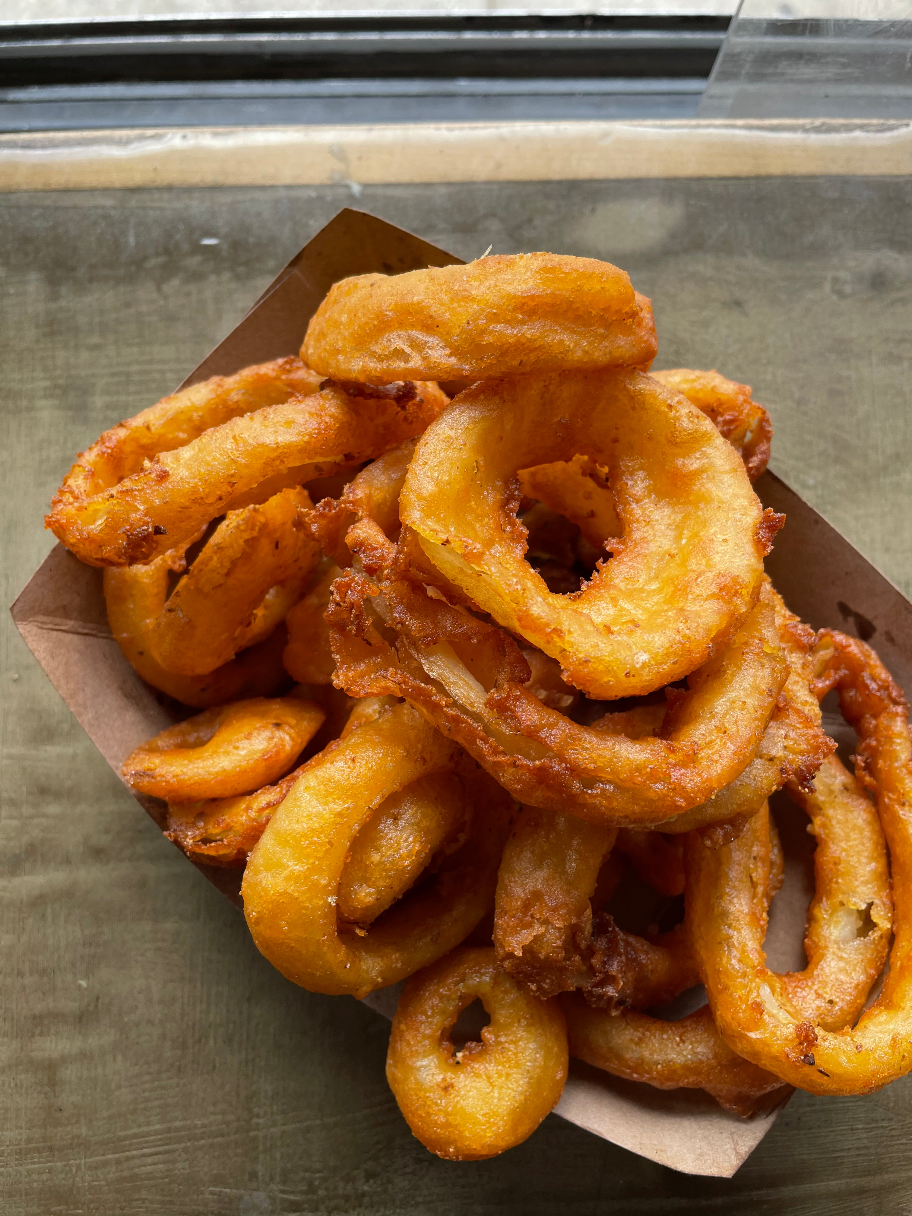 Beer-Battered Onion Rings