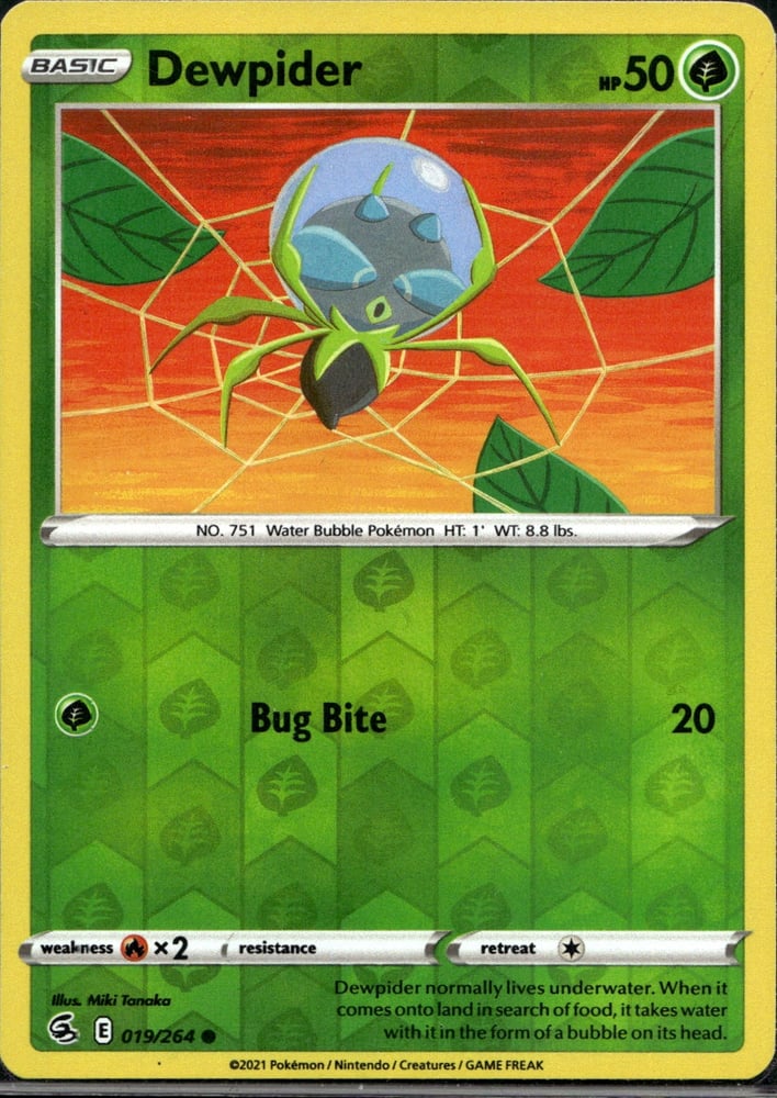 Dewpider - SWSH8 19/264