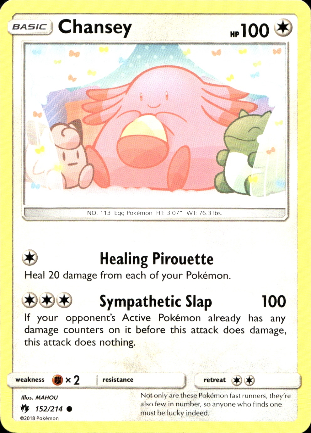 Chansey - SM8 152