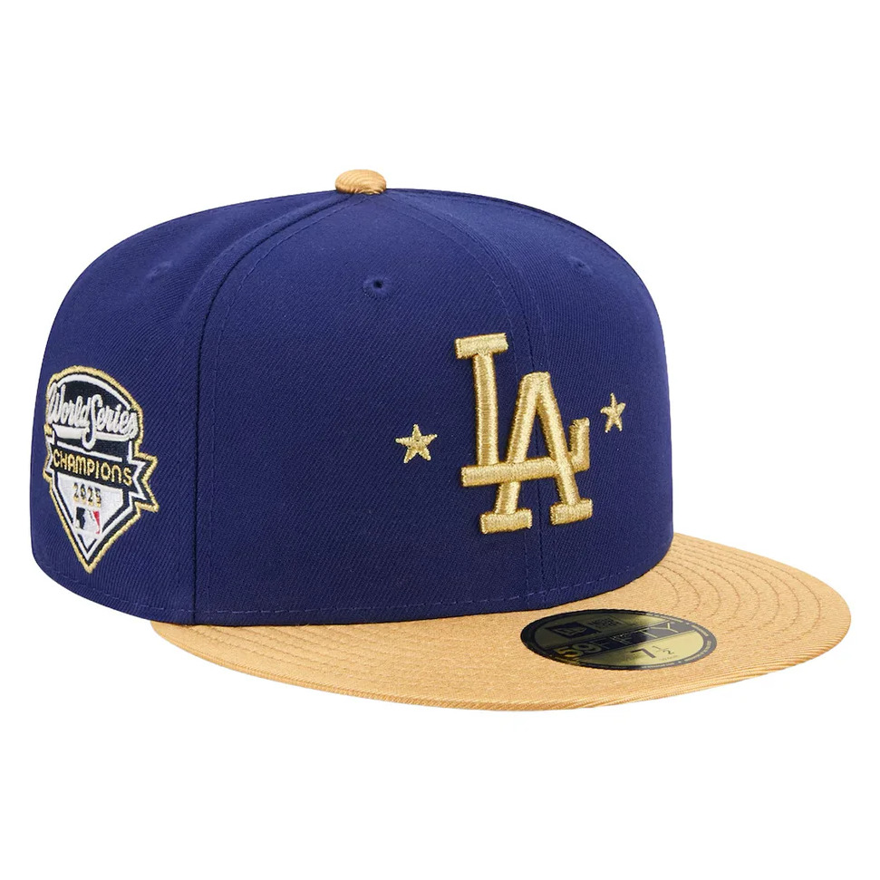 Los Angeles Dodgers 2026 New Era 9FIFTY Gold Collection Snapback Hat