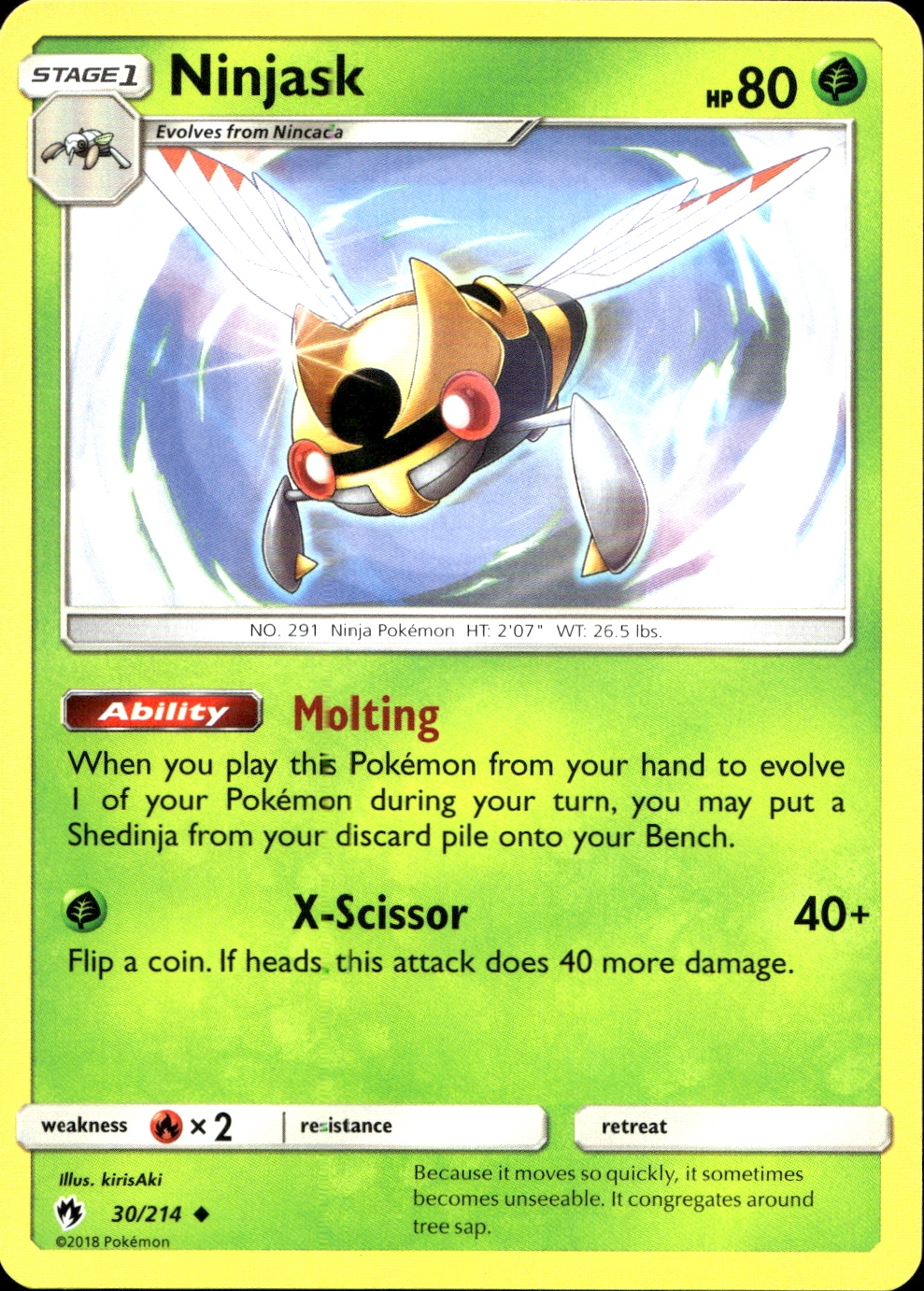 Ninjask - SM8 30