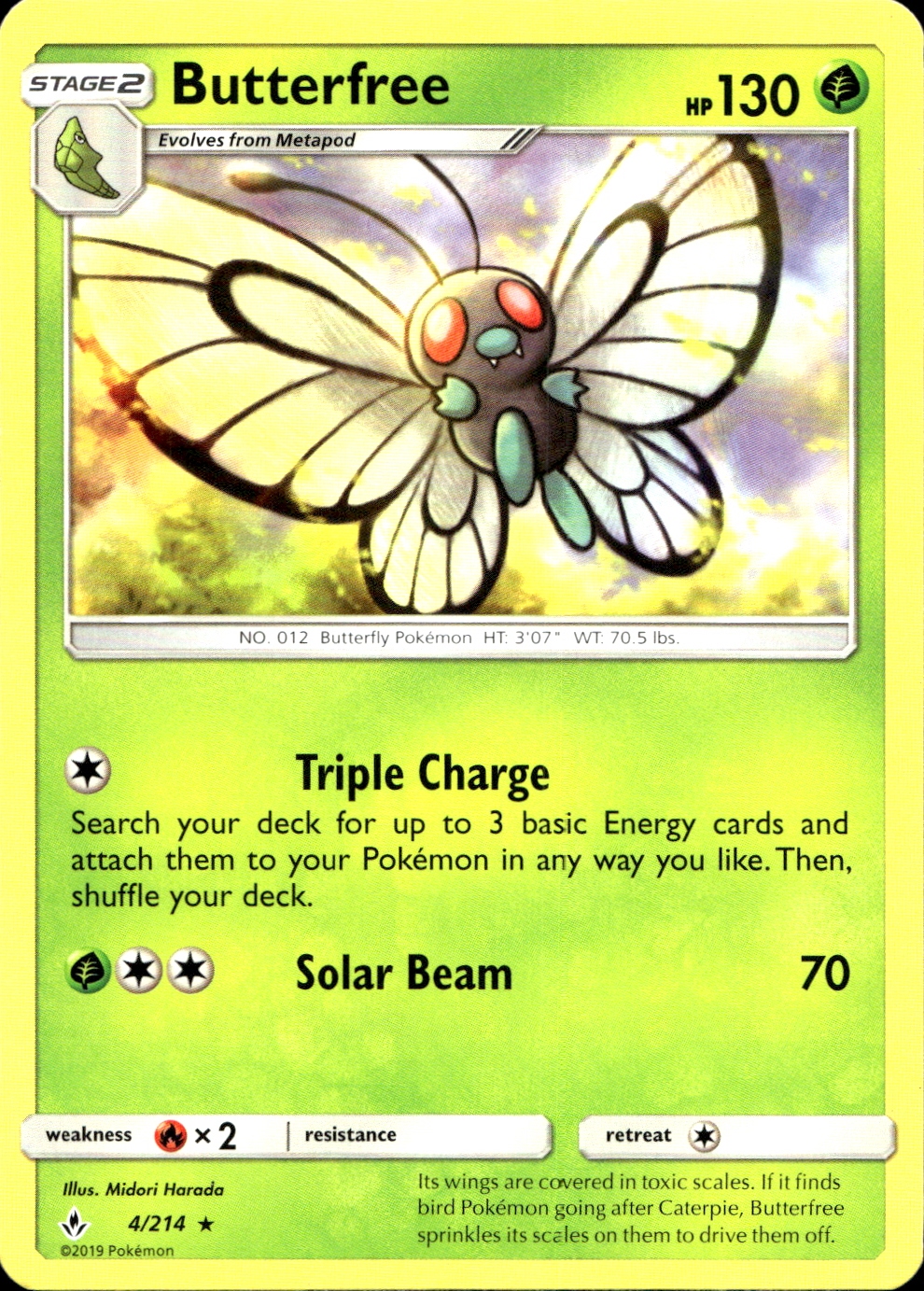 Butterfree - SM10 4