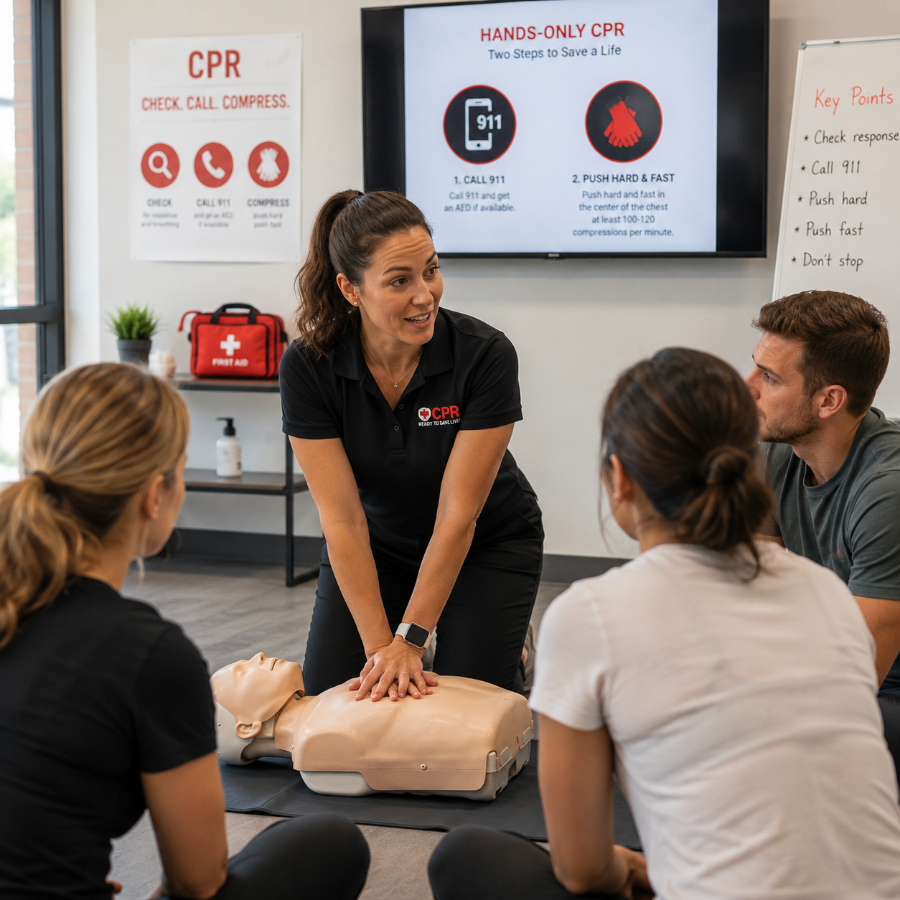 October 10th, 2026 @ 9 AM: Provo, UT: The American Heart Association's Heartsaver First Aid, CPR & AED for Adults, Children, and Infants (FA CPR AED)