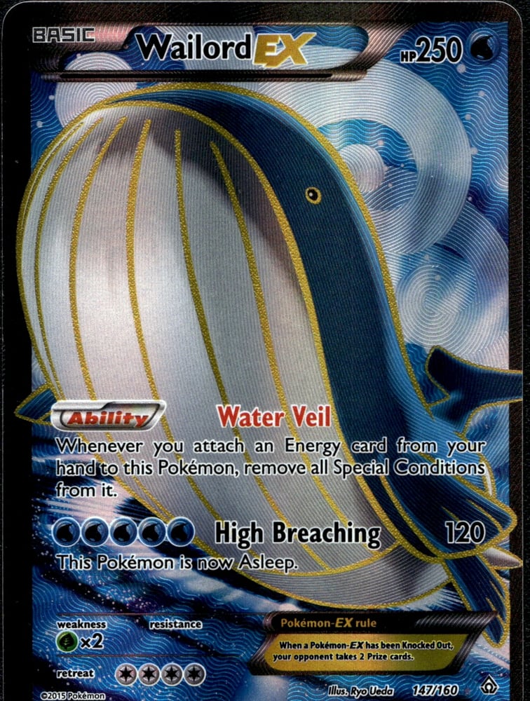 Wailord EX - XY5 147/160