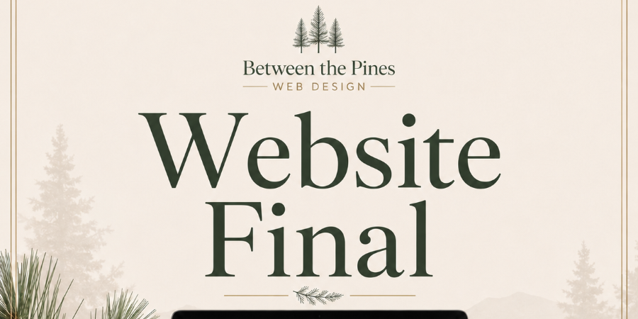 Website final payment graphic