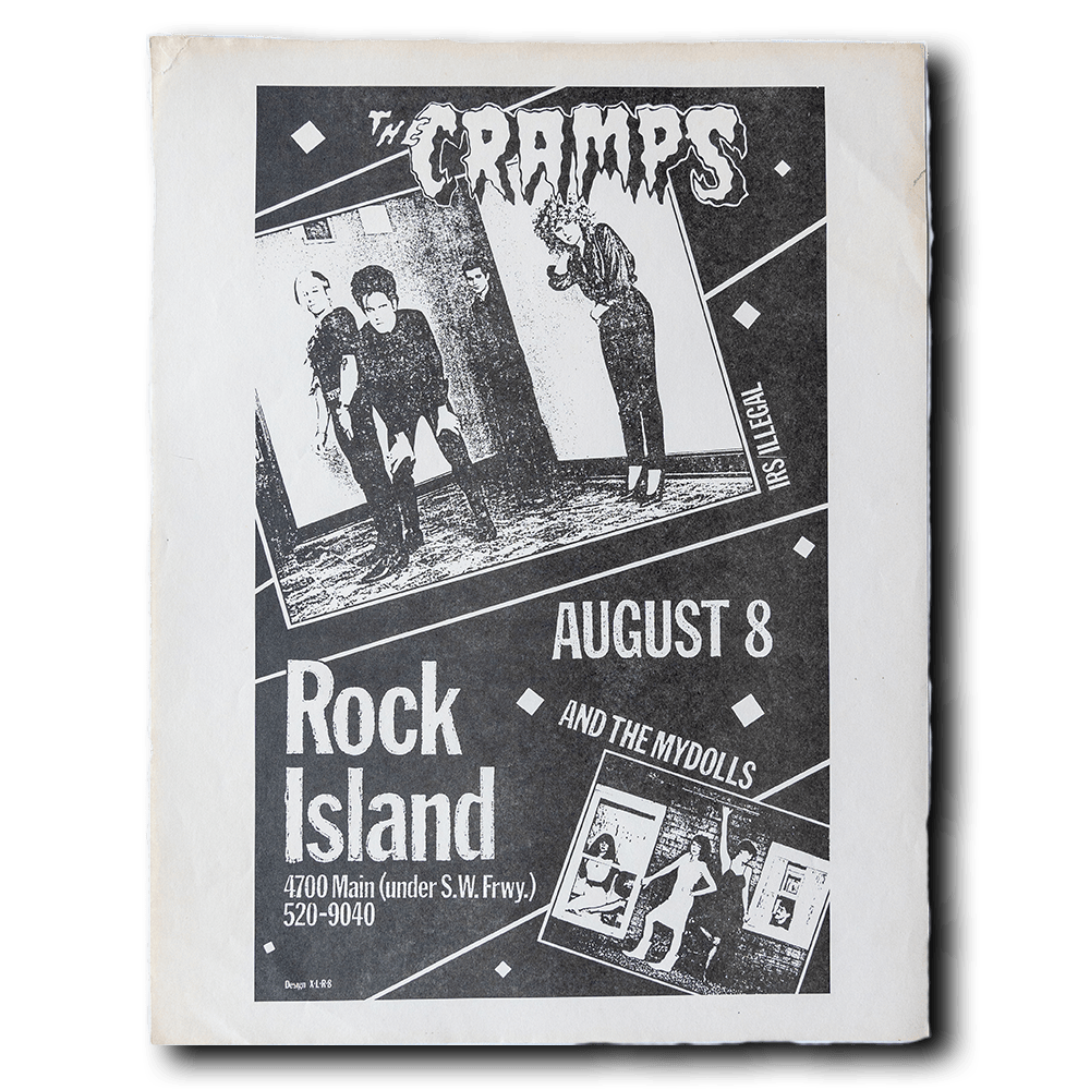 Cramps -- 1980's [Handbill]