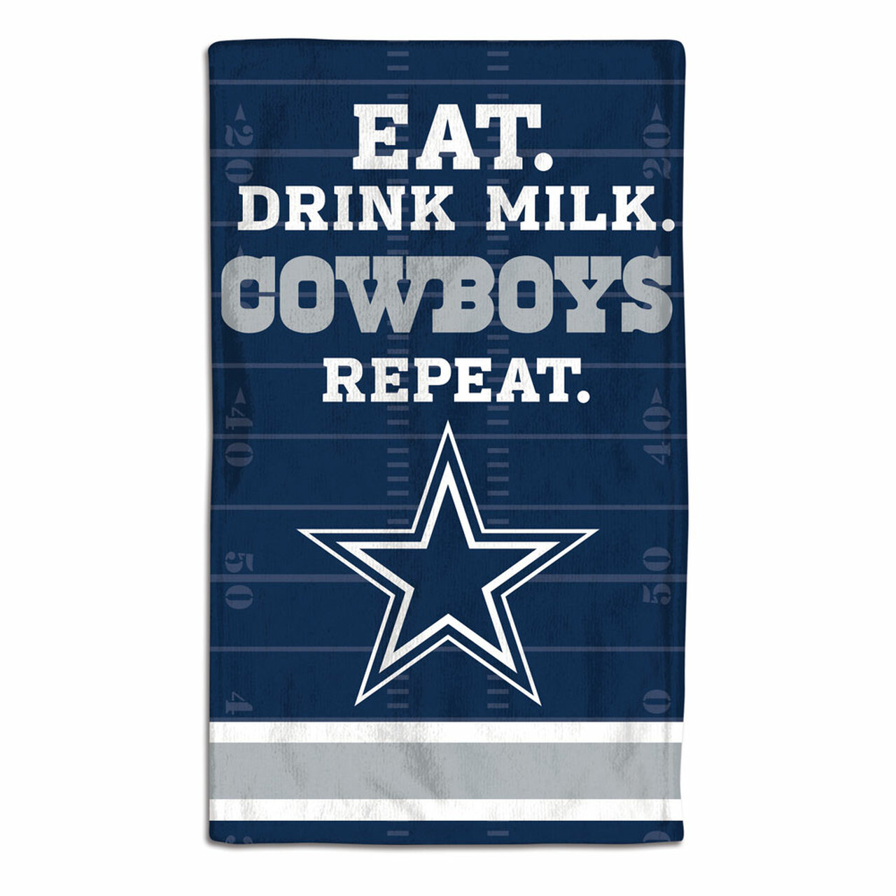 Dallas Cowboys Baby Burp Cloth 10x17"