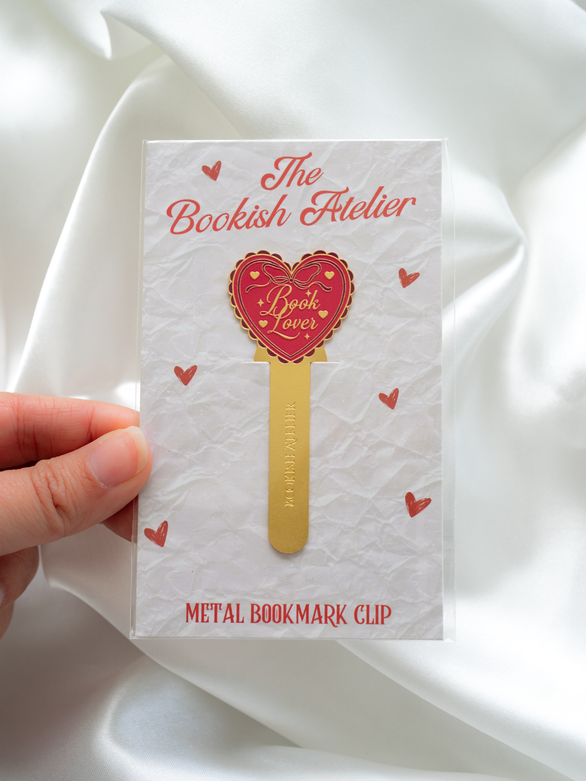 Book Lover Metal Bookmark Clip | Bookish Reader