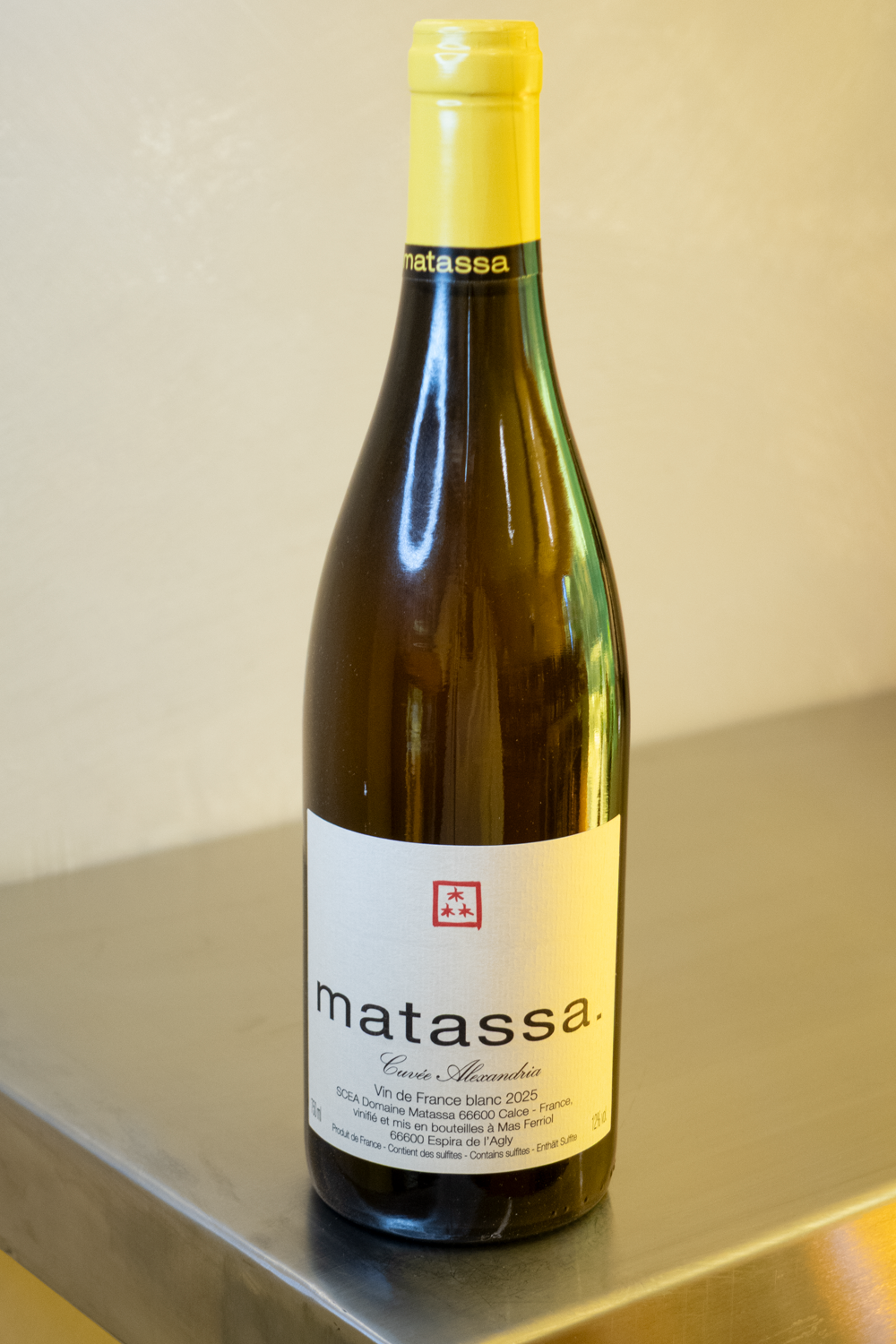 Domaine Matassa, Cuvée Alexandria 2025