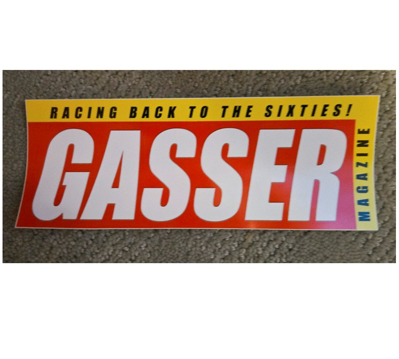 Gasser Magazine Bumper Sticker