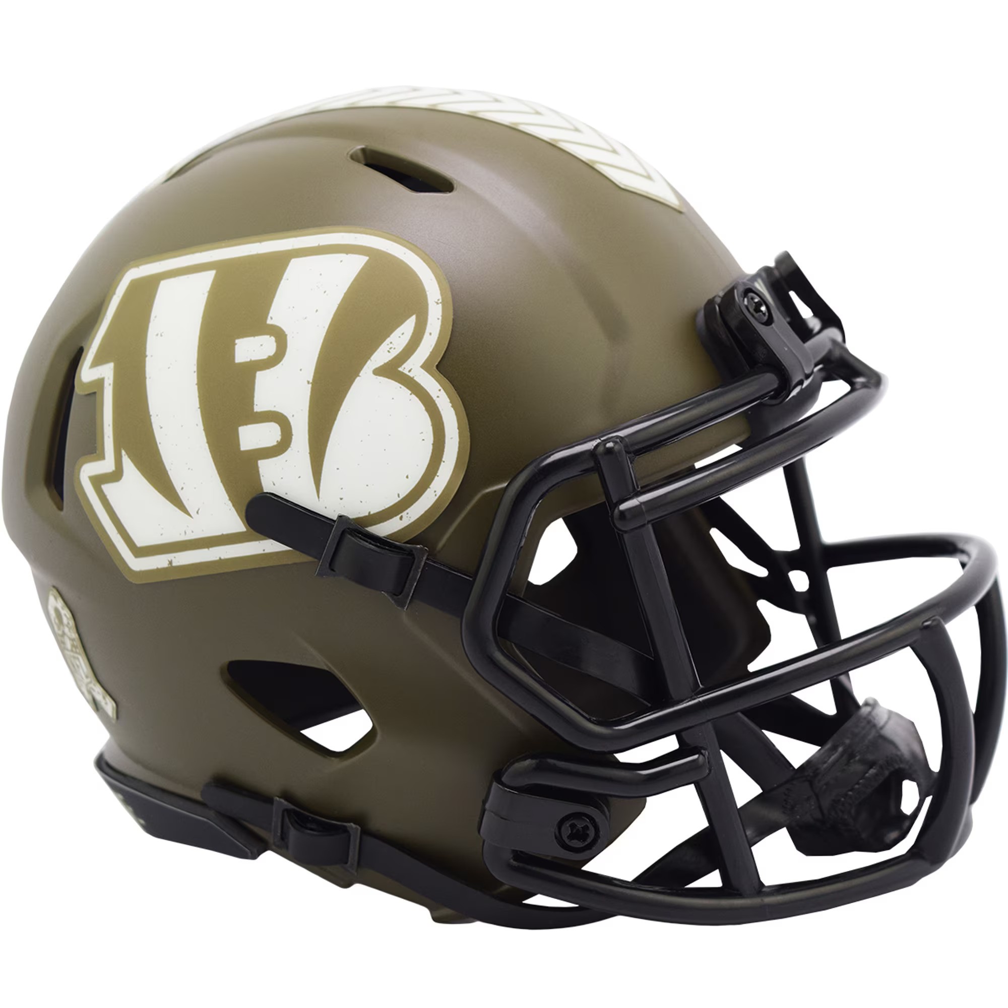 Cincinnati Bengals 2022 Riddell Salute to Service Mini Helmet