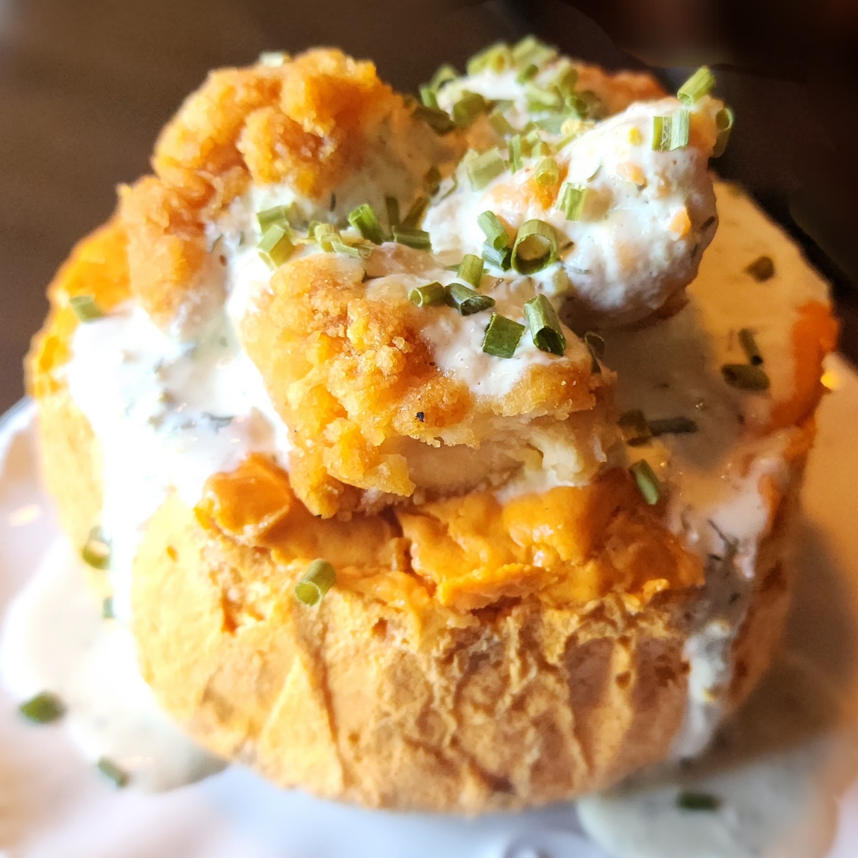 Buffalo Chicken Cheesecake