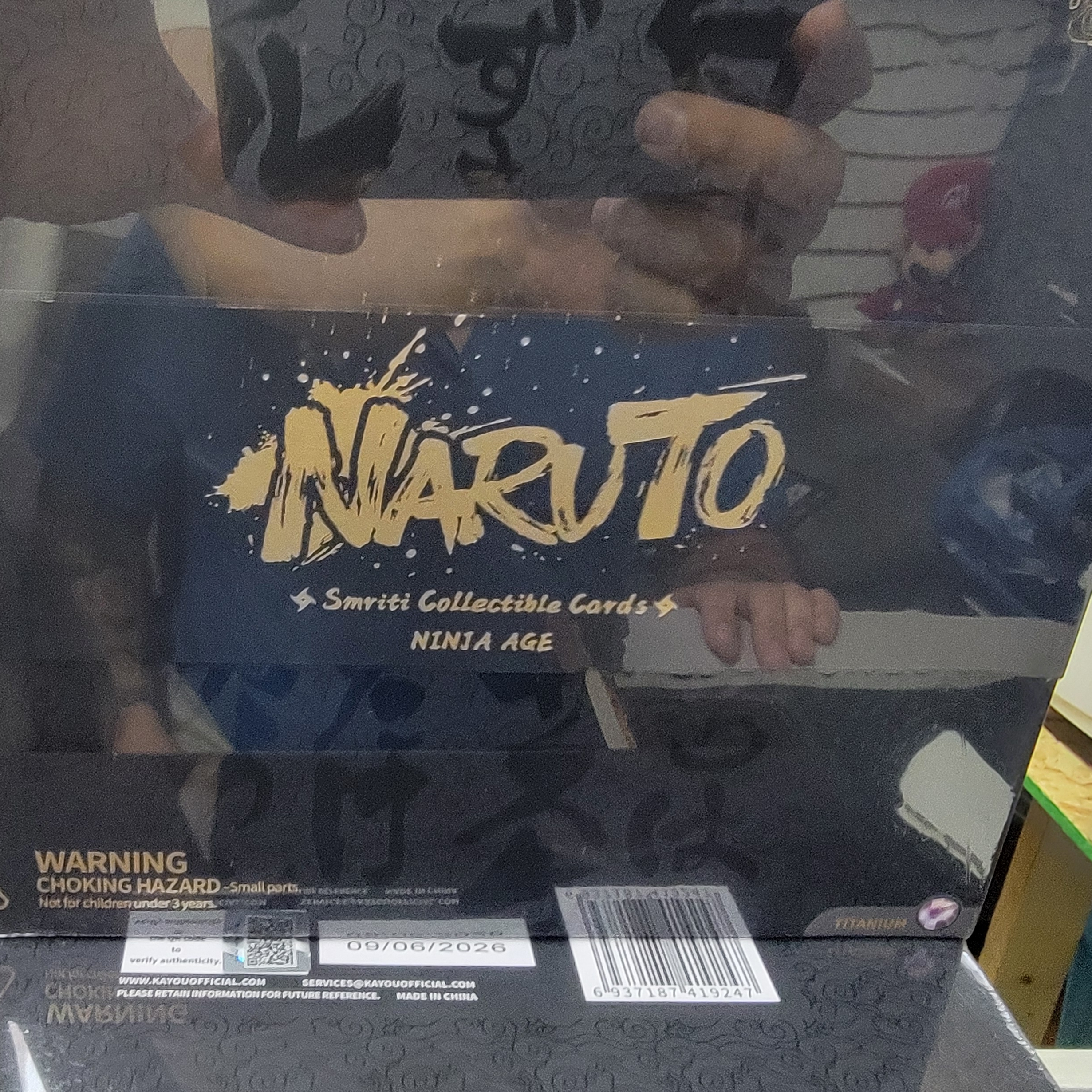 Naruto Smriti Collectible Cards Ninja Age Box