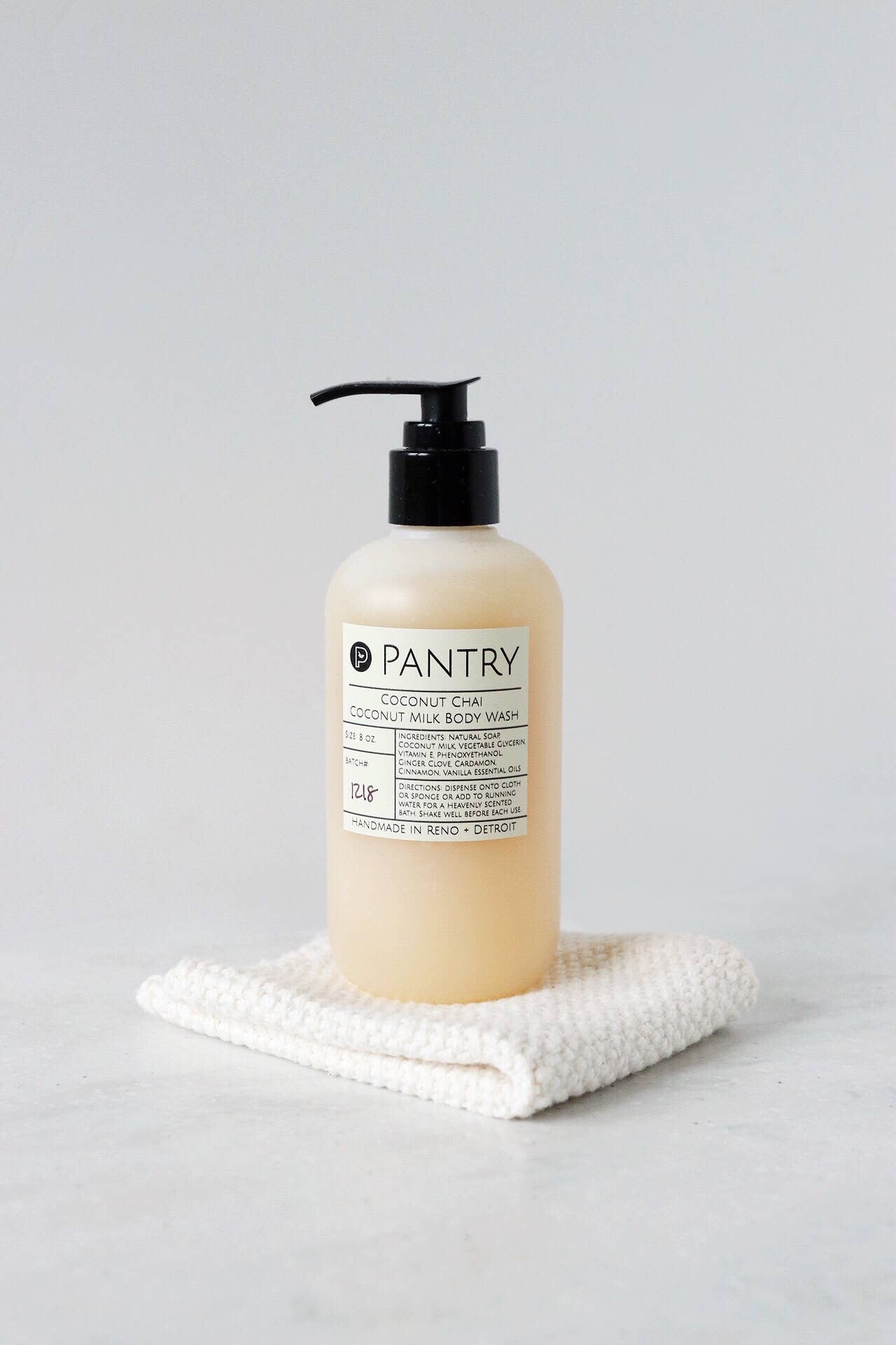 Pantry Products - Lemon/Vanilla Coconut Milk Body Wash