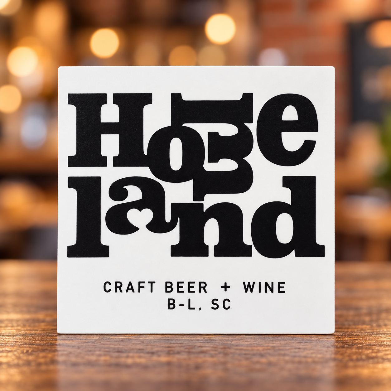 Homeland Sticker (3” × 3”)