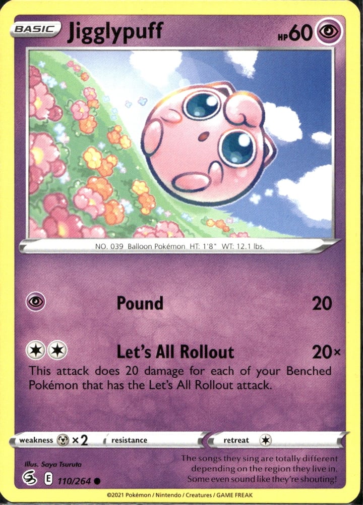 Jigglypuff - SWSH8 110/264