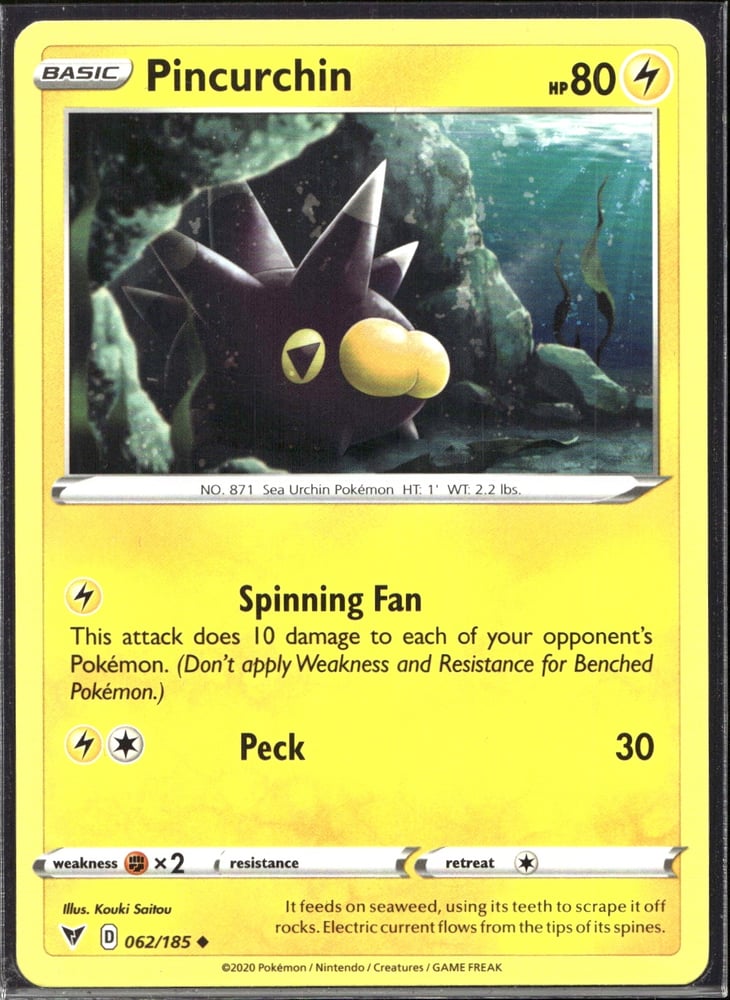 Pincurchin - SWSH4 62/185