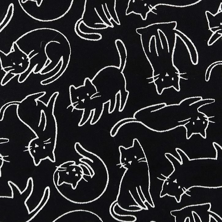 Line Art Cats