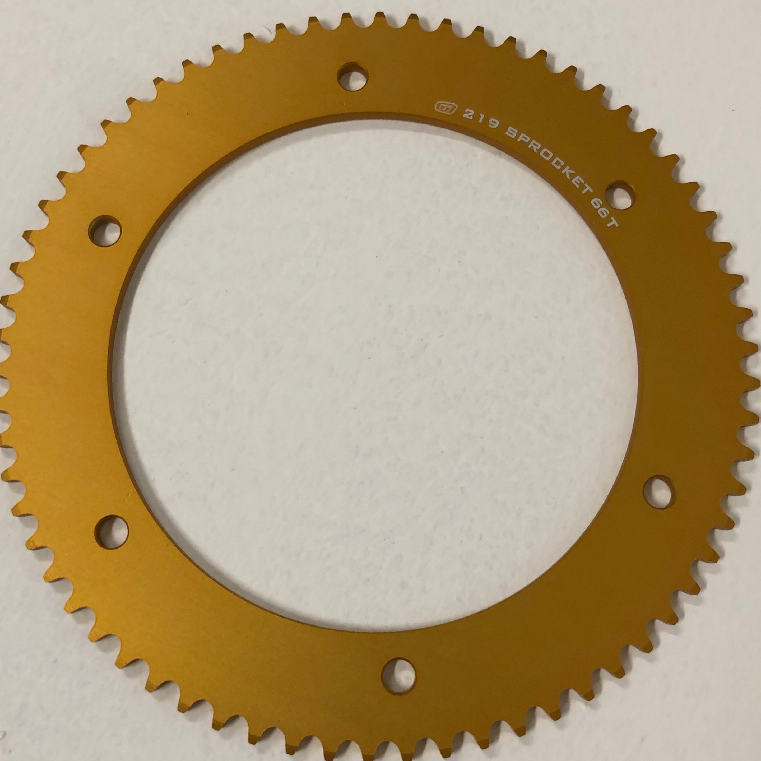 Sprocket 66t Goldspeed