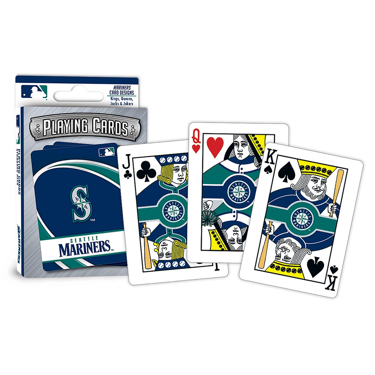 Seattle Mariners Logo Playing Cards