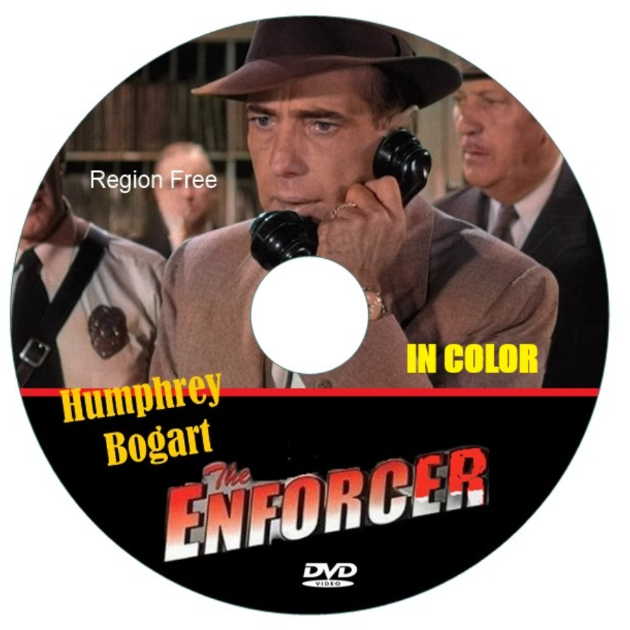 The Enforcer Humphrey Bogart in Color. DVD