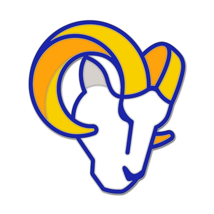 Los Angeles Rams Alternate Logo Trading Pin