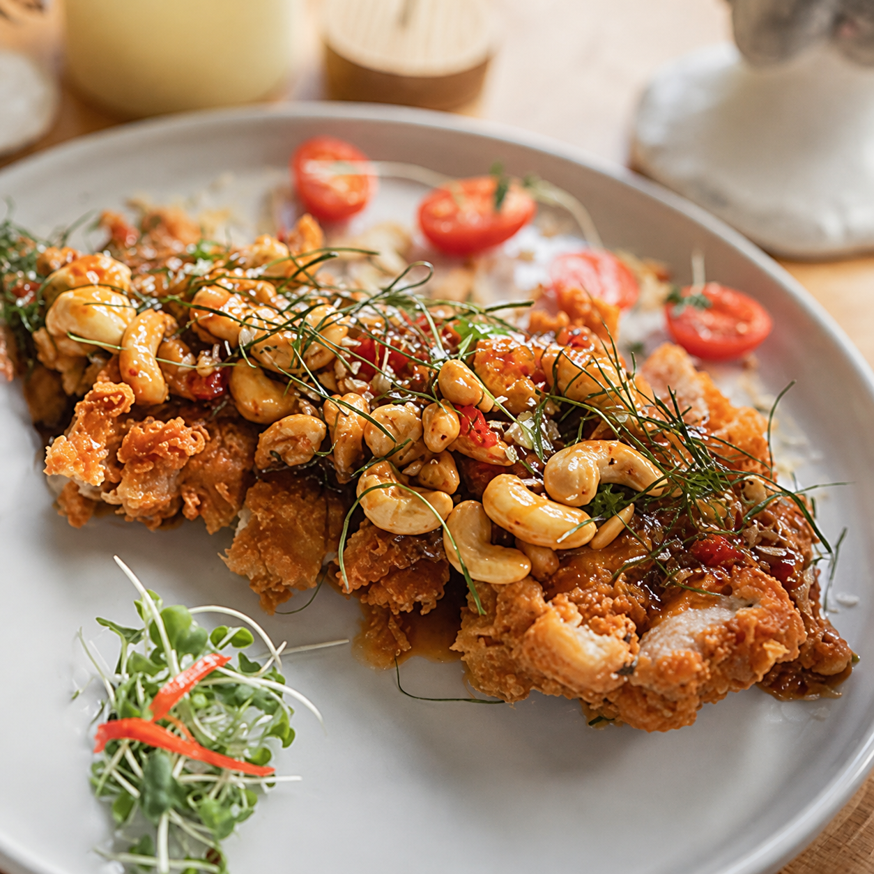 CRISPY GARLIC CHICKEN