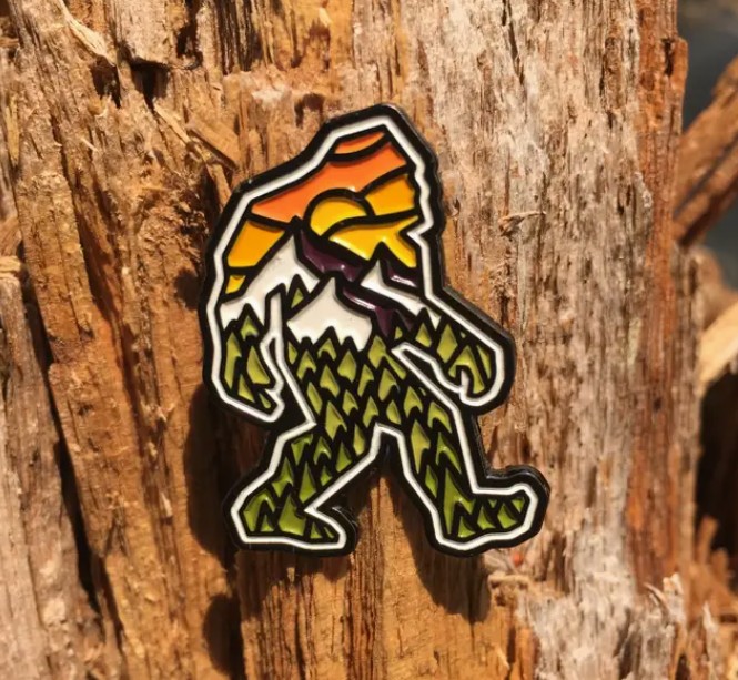 Yeti Enamel Pin