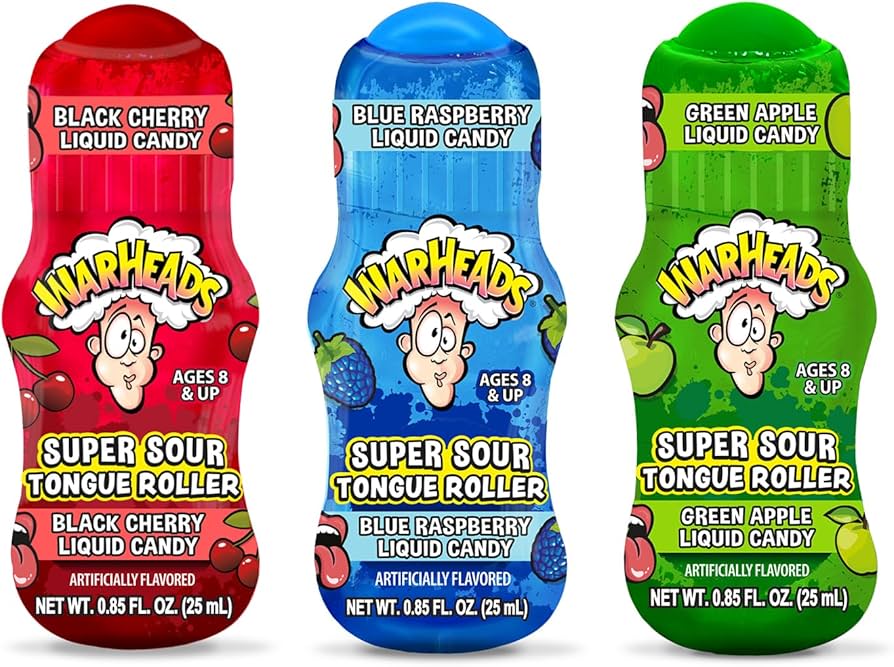 Warheads Tongue Roller 12 Ct 0.85 Oz Tray