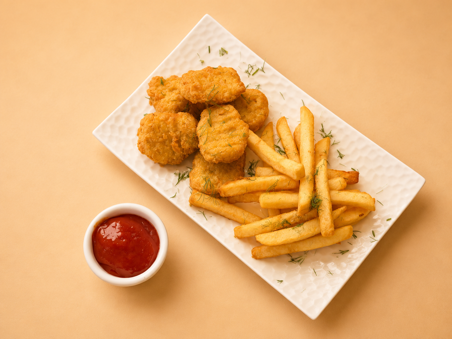 Chicken Nuggets & Fries image