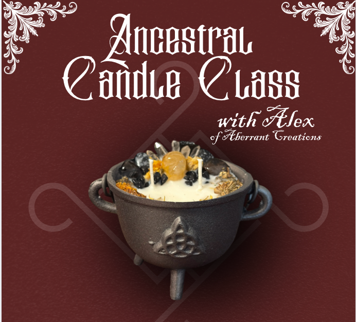 Ancestral Cauldron Candle with Alex, In Person | Thursday, November 19 at 6:30pm